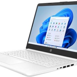 HP 14 Ultra Light Laptop for Students, Quad-Core Intel N4120, 8GB RAM, 192GB Storage(64GB eMMC+128GB SD Card), with 1 Year Office 365 Included, WiFi, Webcam, HDMI, USB-C, Win 11