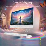 HP 22 inch All-in-One Desktop PC • 2024 Latest Model • Microsoft Office Trial ,FHD Display,32GB RAM ,1TB Storage (512GB SSD + 512GB External HD) ,Intel Celeron CPU, w/WOWPC Bundle ,Win 11 Pro
