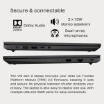 Lenovo V15 G2 Laptop, 15.6" FHD Screen, Intel Dual-core Processor, 16GB RAM, 1TB SSD, Webcam, HDMI, Wi-Fi, Windows 11 Home, Black