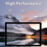 Android Tablet, 10.1 inch Android 13 Tablets 6GB RAM 64GB ROM 1TB Expand, 1280x800 IPS HD Touchscreen,6000mAh Battery, Bluetooth, Dual Camera, GMS, WiFi (Black)