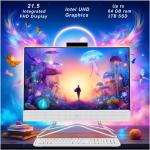 HP 22 inch All-in-One Desktop PC • 2024 Latest Model • Microsoft Office Trial ,FHD Display,32GB RAM ,1TB Storage (512GB SSD + 512GB External HD) ,Intel Celeron CPU, w/WOWPC Bundle ,Win 11 Pro