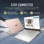 HP Stream 14" HD BrightView Laptop, Intel Celeron N4120, 8GB RAM, 416GB Storage (128GB eMMC + 288GB Docking Station Set).