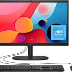 HP 22 inch All-in-One Desktop PC, FHD Display, Intel N200, 8 GB RAM, 512 GB SSD, Intel UHD Graphics, Windows 11 Home, 22-dg0040 (2024)