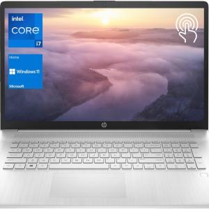 HP 2023 Latest Premium Laptop, 17.3" HD+ Touchscreen, 13th Gen Intel Core i7-1355U, 32GB RAM, 1TB PCIe SSD, Webcam, FP Reader, Wi-Fi 6, Windows 11 Home