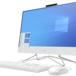 HP All-in-One Desktop PC, 11th Gen Intel Core i3-1115G4 Processor, 8 GB RAM, 512 GB SSD Storage, Full HD 23.8” Display, Windows 10 Home.