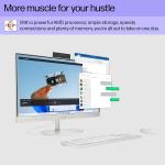 Full HD All-in-One Desktop Computer - Intel 13th Gen Windows 11, 8GB RAM, 256GB SSD, Dual-Band WiFi, HDMI, USB 3.0, FHD IPS Display - AIO PC with Wireless Keyboard, Mouse, 2MP Camera