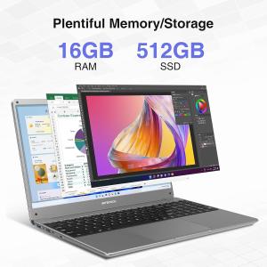 HP 15 inch Laptop, FHD Display, Intel Core i3-1215U, 8 GB RAM, 128 GB SSD, Intel UHD Graphics, Windows 11 Home in S Mode, 15-dy5599nr (2023),Grey
