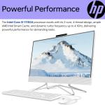 HP 24 Newest Daily All-in-One, 23.8, FHD 1920 * 1080, Intel Core i3-1115G4, 16GB RAM, 1TB SSD, Wi-Fi, Wired KB & Mouse.